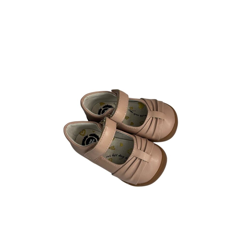 Livie & Luca Pink leather Mary Jane Infant Shoes Size 3